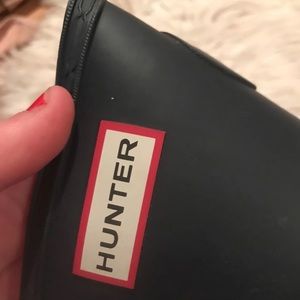 Tall Navy Hunter Rainboots